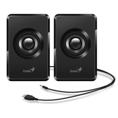 Компьютерные колонки 2.0 Genius SP-U125 Black / Колонки | Электроника | V4.Ru: Маркетплейс