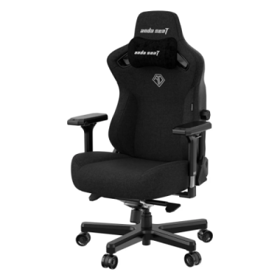 Игровое кресло AndaSeat Kaiser 3, ткань, чёрный / Компьютерные кресла | Электроника | V4.Ru: Маркетплейс