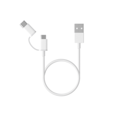 Кабель Mi 2-in-1 USB Cable MicroUSB to Type C 100см SJX02ZM / Кабели | Электроника | V4.Ru: Маркетплейс