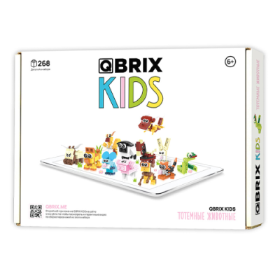 Конструктор QBRIX KIDS Тотемные животные / Игры и игрушки | Электроника | V4.Ru: Маркетплейс