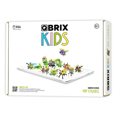 Конструктор QBRIX KIDS Мир букашек / Игры и игрушки | Электроника | V4.Ru: Маркетплейс