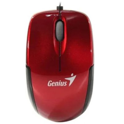 Мышь проводная Genius Micro Traveler V2 Ruby Red / Мышки | Электроника | V4.Ru: Маркетплейс