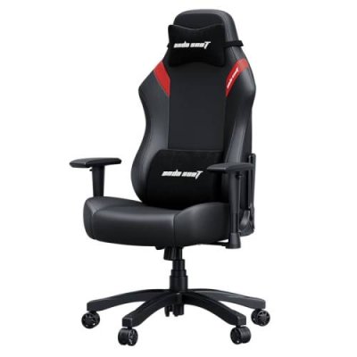 Игровое кресло AndaSeat Luna размер L (110кг) чёрный с красными вставками (AD18-44-BR-PV) / Компьютерные кресла | Электроника | V4.Ru: Маркетплейс