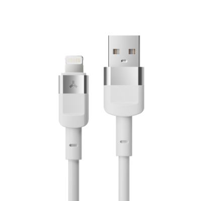 Кабель Accesstyle AL24-T100 USB-Lighting 1м White / Кабели | Электроника | V4.Ru: Маркетплейс