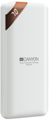 Аккумулятор Canyon CNE-CPBP10W, белый / Аккумуляторы внешние | Электроника | V4.Ru: Маркетплейс