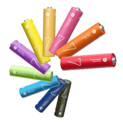 Батарейки щелочные Xiaomi AAA Rainbow Batteries, 10 шт. Батарейки / Электроника | V4.Market