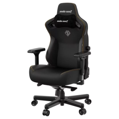 Игровое кресло AndaSeat Kaiser 3 размер L (120кг) ПВХ, чёрный Компьютерные кресла / Электроника | V4.Market