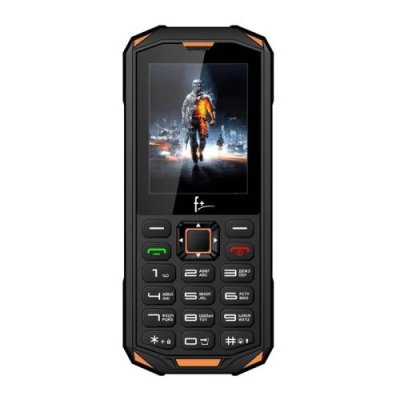 Мобильный телефон F+ R240 Black/Orange Кнопочные телефоны / Электроника | V4.Market