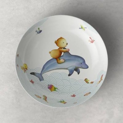 Villeroy & Boch Тарелка детская для супа 18,7 см Happy as a Bear Villeroy & Boch / Тарелки | Товары для дома | V4.Ru: Маркетплейс