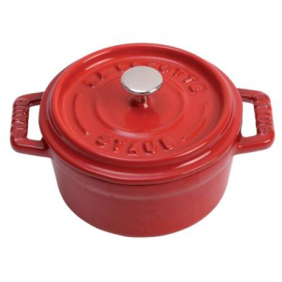 Staub Мини-кастрюля / жаровня с крышкой 10 см Cherry Staub / Кастрюли | Товары для дома | V4.Ru: Маркетплейс