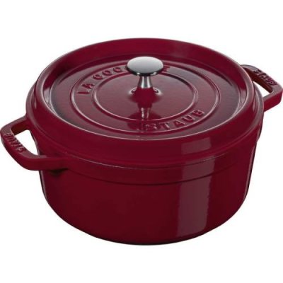 Staub Кокот круглый 28 см, бордо Staub / Кастрюли | Товары для дома | V4.Ru: Маркетплейс