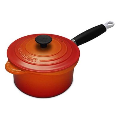 Le Creuset Ковш с крышкой 18 см, оранжевый Le Creuset / Ковши | Товары для дома | V4.Ru: Маркетплейс