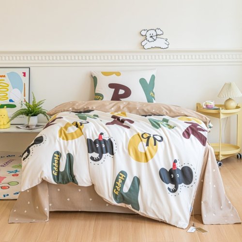 Комплект постельного белья на резинке Сатин Люкс KIDS 100% хлопок CDKR095 VIVA - HOME TEXTILE Сатин Люкс KIDS 100% хлопок | Универмаг V4: Постельное белье