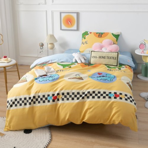 Комплект постельного белья Сатин Люкс KIDS 100% хлопок CDK049 VIVA - HOME TEXTILE Сатин Люкс KIDS 100% хлопок | Универмаг V4: Постельное белье