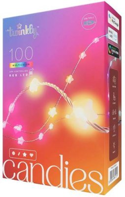 Гирлянда Twinkly Candies Star-Shaped 100 LED, 6 м / Освещение | Электроника | V4.Ru: Маркетплейс