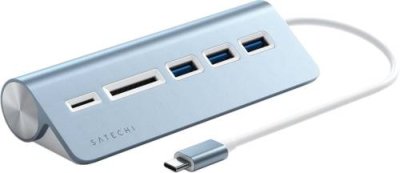 Док-станция Satechi USB-C 5 в 1, синий / Док-станции | Электроника | V4.Ru: Маркетплейс