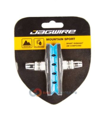 Колодки тормозные JAGWIRE Basics Comp Mountain XC резьбовые, синие, JS908T-B / Тормозные колодки | Спорт и отдых | V4.Ru: Маркетплейс