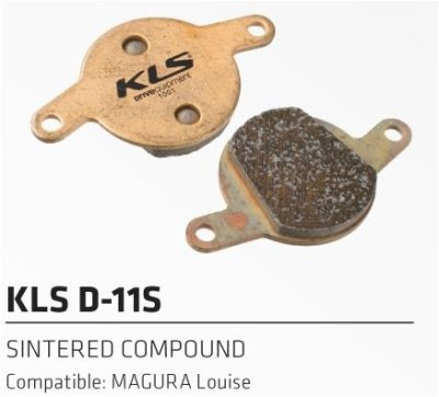 Тормозные колоднки KELLYS KLS D-11S, к дисковому тормозу, комозитные, совместим с MAGURA Louise / Тормозные колодки | Спорт и отдых | V4.Ru: Маркетплейс