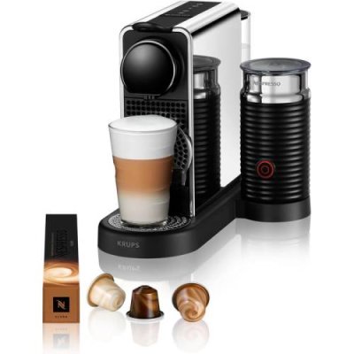 Krups Капсульная кофемашина 1 л 1710 Вт, серебристо-черная Nespresso Citiz & Milk Platinum XN630D Krups / Кофеварки | Товары для дома | V4.Ru: Маркетплейс