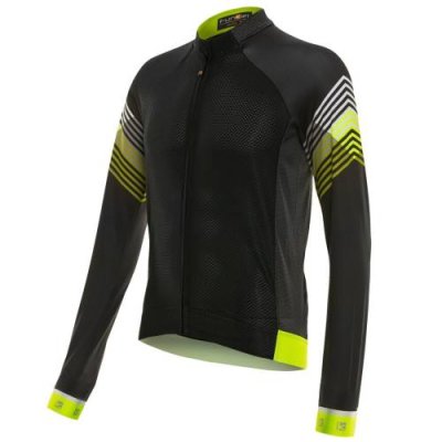 Велофутболка FUNKIER SORRENTO Men Elite LS Summer Jersey, Black/Yellow, J-830-L / Велофутболка | Спорт и отдых | V4.Ru: Маркетплейс