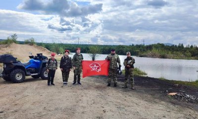 Юнармейцы Алдана приступили к очистке берега ключа Каменистый / ЯСИА   