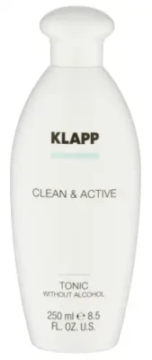 KLAPP Тоник без спирта для лица / CLEAN & ACTIVE 250 мл / Тоники | Товары для красоты | V4.Ru: Маркетплейс