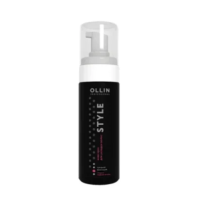 OLLIN PROFESSIONAL Аква мусс средней фиксации для укладки / Aqua Mousse Medium STYLE 150 мл / Муссы | Товары для красоты | V4.Ru: Маркетплейс