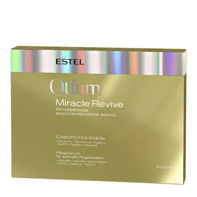 ESTEL PROFESSIONAL Сыворотка-вуаль для волос Мгновенное восстановление / OTIUM Miracle 5*23 мл / Сыворотки | Товары для красоты | V4.Ru: Маркетплейс