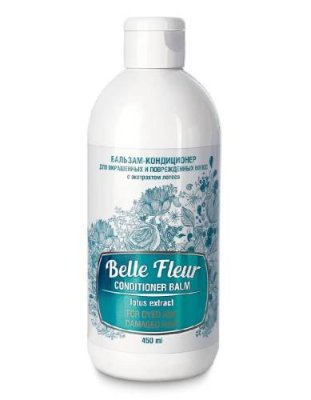 Бальзам-кондиционер Belle Fleur для окрашенных и поврежденных волос с экстрактом лотоса 450 мл. / Шампуни и бальзамы для волос | Дача, сад и огород | V4.Ru: Маркетплейс