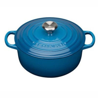 Le Creuset Кастрюля / жаровня с крышкой 20 см, синий Le Creuset / Кастрюли | Товары для дома | V4.Ru: Маркетплейс