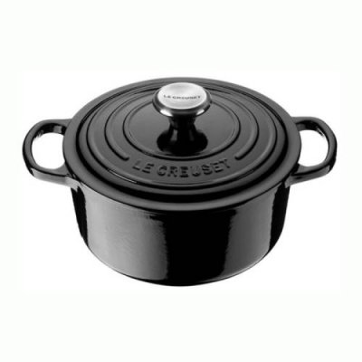 Le Creuset Кастрюля / жаровня с крышкой 16 см, черная Le Creuset / Кастрюли | Товары для дома | V4.Ru: Маркетплейс