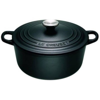 Le Creuset Кастрюля / жаровня 18 см, черный Le Creuset / Кастрюли | Товары для дома | V4.Ru: Маркетплейс