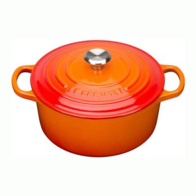 Le Creuset Кастрюля / жаровня с крышкой 18 см, оранжевый Le Creuset / Кастрюли | Товары для дома | V4.Ru: Маркетплейс