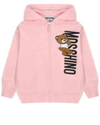 Спортивная куртка с вертикальным лого, розовая Moschino / Спортивные куртки | Одежда, обувь и аксессуары | V4.Ru: Маркетплейс