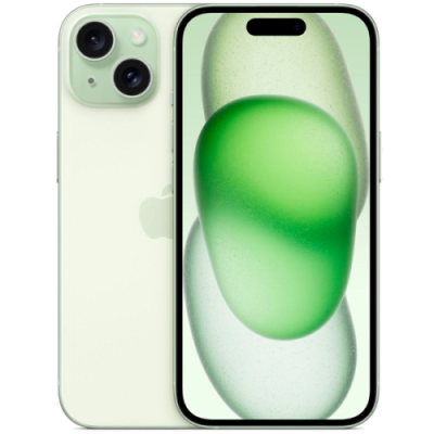 Мобильный телефон Apple iPhone 15 128Gb Dual: nano SIM + eSim green (зеленый) / iPhone 15 | Электроника | V4.Ru: Маркетплейс