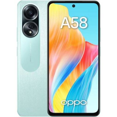 Мобильный телефон OPPO A58 6/128 светло-зеленый EAC / OPPO A58 | Электроника | V4.Ru: Маркетплейс