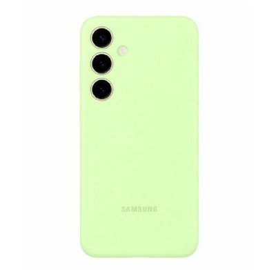 Пластиковая накладка Silicone Case для Samsung Galaxy S24 лайм SZ / S 24 | Электроника | V4.Ru: Маркетплейс