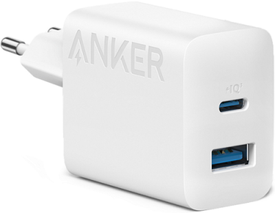 Сетевое зарядное устройство Anker 20W 312 USB/Type-C быстрая зарядка, белое / Anker | Электроника | V4.Ru: Маркетплейс