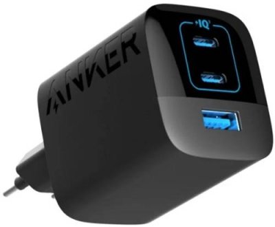 Сетевое зарядное устройство Anker 336 67W 2 Type-C + USB черное / Anker | Электроника | V4.Ru: Маркетплейс