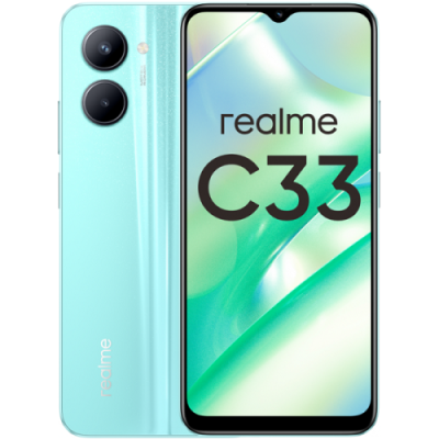 Мобильный телефон Realme C33 4/128Gb голубой / Realme C33 | Электроника | V4.Ru: Маркетплейс