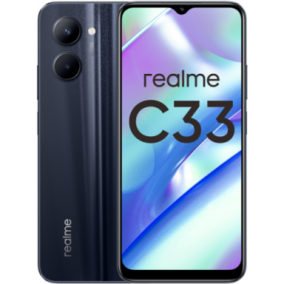 Мобильный телефон Realme C33 4/128Gb черный / Realme C33 | Электроника | V4.Ru: Маркетплейс