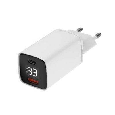 Сетевой блок Maxvi LED 33W USB-C/USB-A белый / Maxvi | Электроника | V4.Ru: Маркетплейс