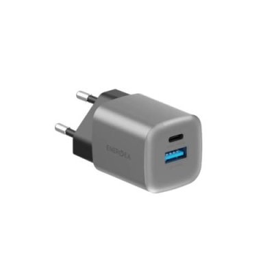 Сетевое зарядное устройство EnergEA Ampcharge GaN35 USB/Type-C 35W темно-серое / EnergEA | Электроника | V4.Ru: Маркетплейс