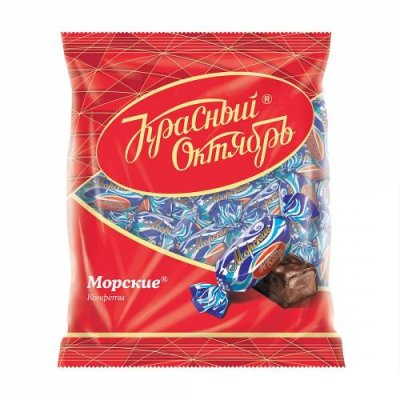 Конфеты Морские, Красный Октябрь, 250 гр. Шоколадные конфеты / Продукты питания | V4.Market