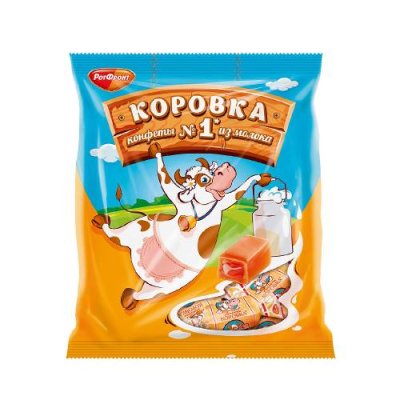 Конфеты Коровка классическая, Рот Фронт, 180 гр. Карамельные конфеты / Продукты питания | V4.Market