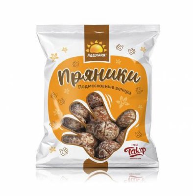 Пряники Ладушки Подмосковные вечера, ТАКФ, 350 гр. Пряники / Продукты питания | V4.Market