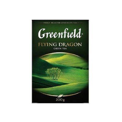 Чай Greenfield Flying Dragon зеленый листовой, 200 гр. Чай, кофе / Продукты питания | V4.Market