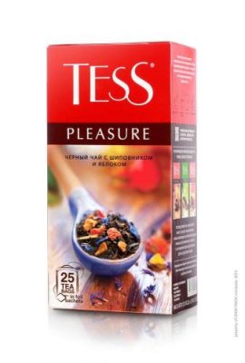 Чай черный ароматизированный Tess Berry Bar, в пирамидках, 20 шт. На выпускной / Продукты питания | V4.Market