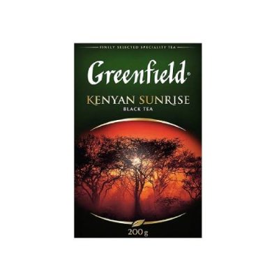 Чай Greenfield Kenyan Sunrise черный листовой, 200 гр. Чай, кофе / Продукты питания | V4.Market