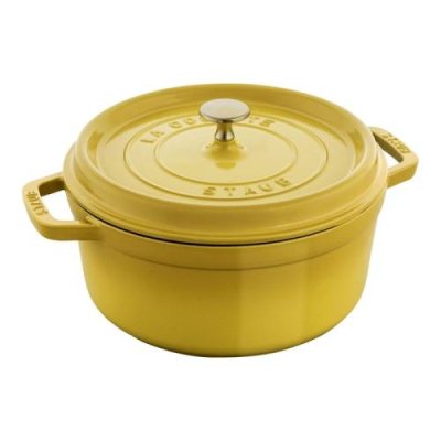 Staub Кокотница 24 см Citron Staub / Формы для запекания | Товары для дома | V4.Ru: Маркетплейс